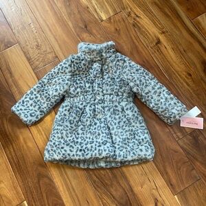 Juicy Couture Gray Faux Fur Jacket •2T•